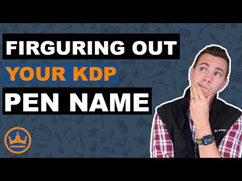 How to Create a Pen Name in Kindle Direct Publishing (KDP)