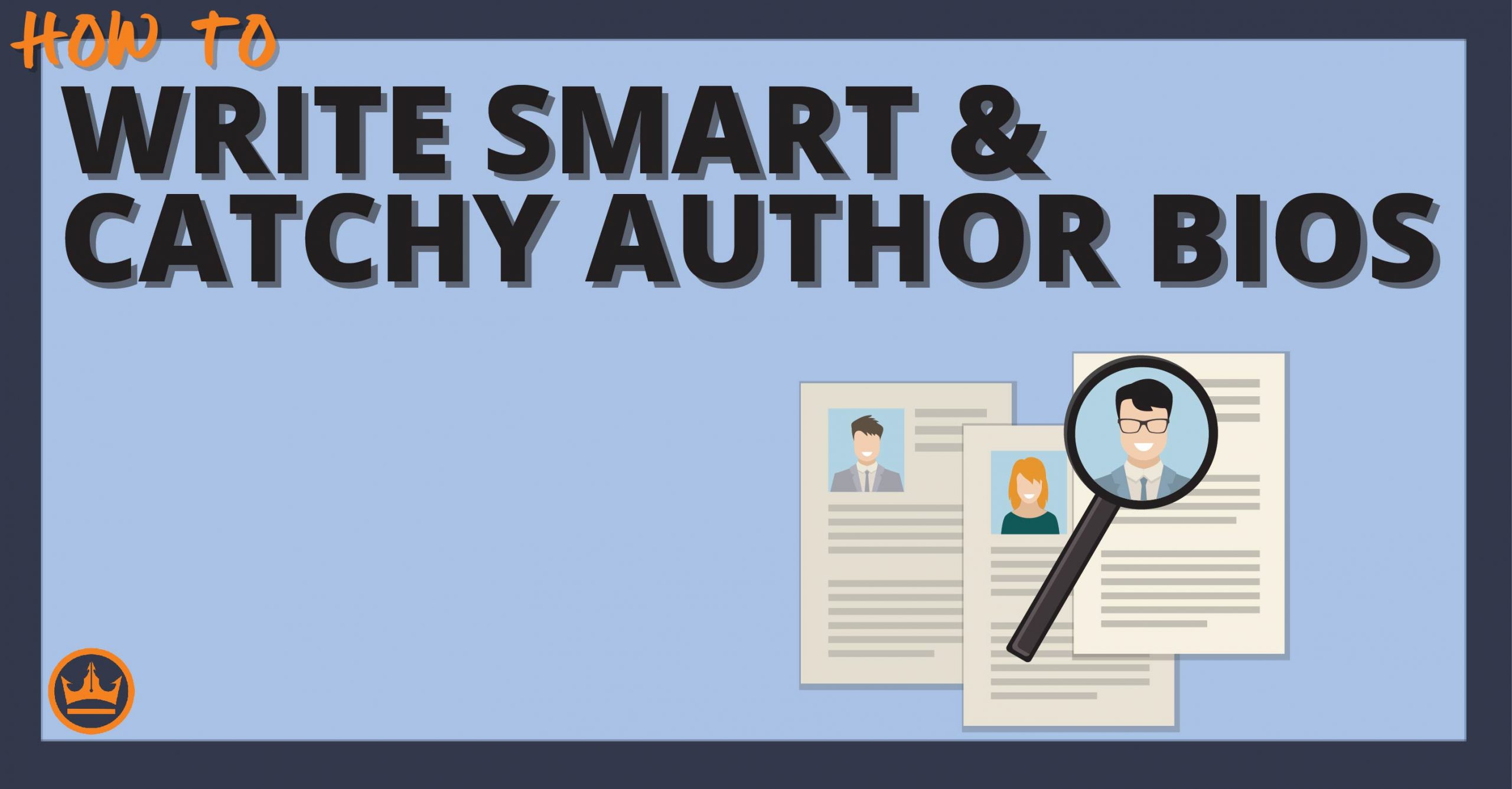 write an author biography