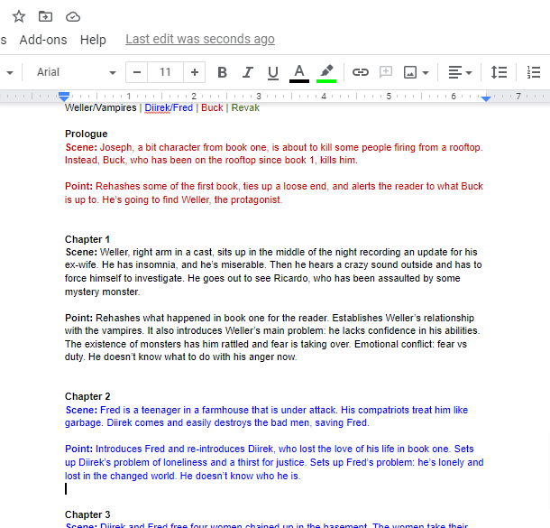 Novel outline