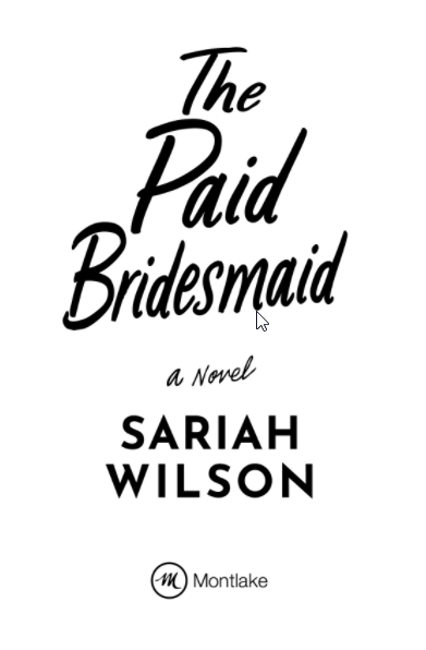 romance title page example