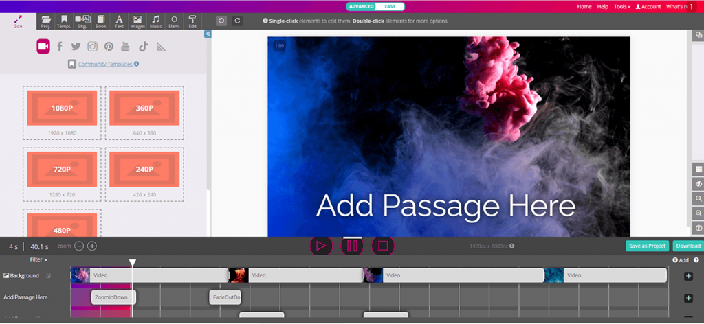 book brush book trailer creator