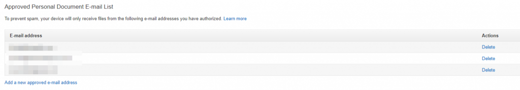 setting your approved emails in Amazon