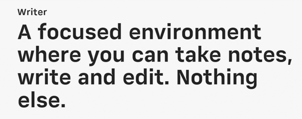 iA Writer