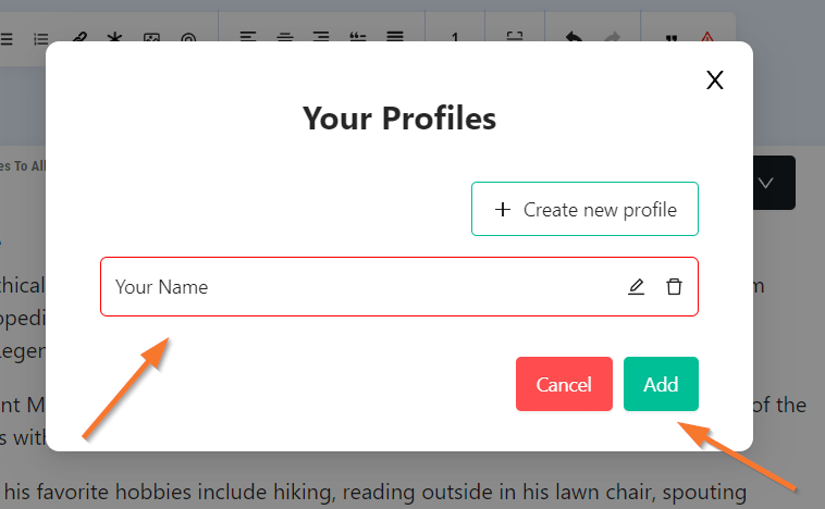 adding social links in atticus