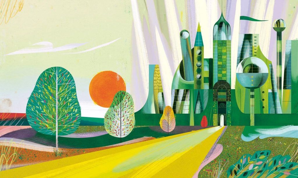 From the Wizard of Oz Illustrated by Goncalo Viana