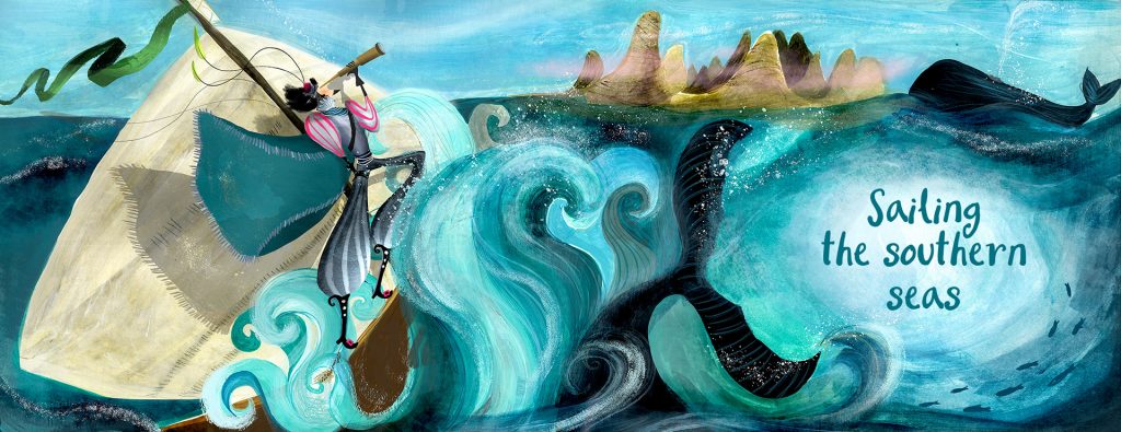 From Sailing the Southern Seas, Illustrated by Maru Godas