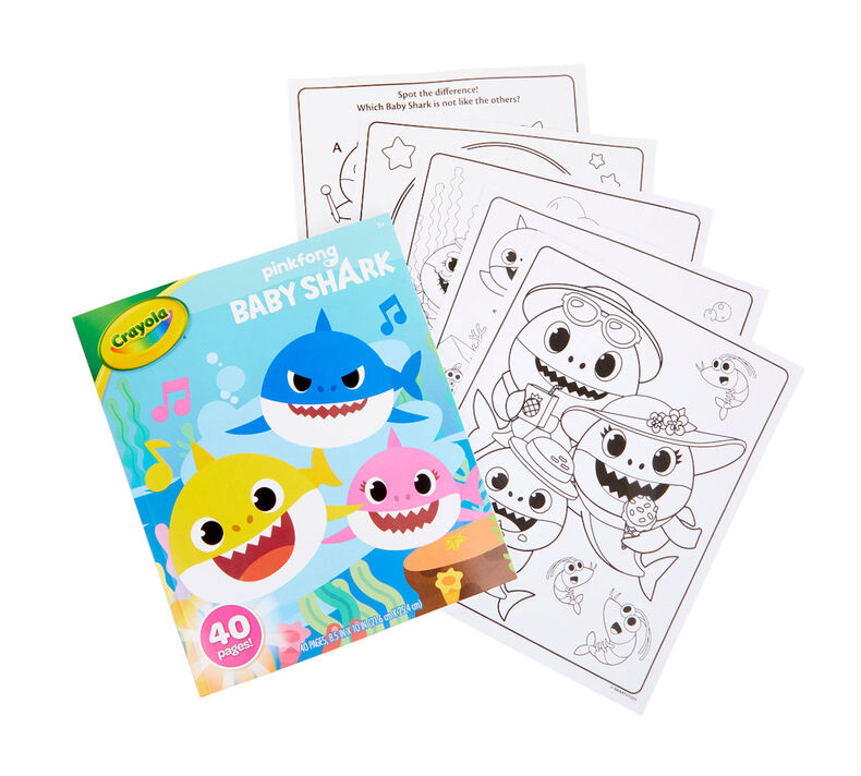 From Baby Shark Coloring Book, from Crayola