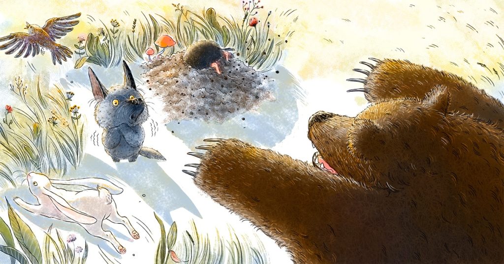 From Nobody Loves Me, Illustrated by Liza Tretyakova