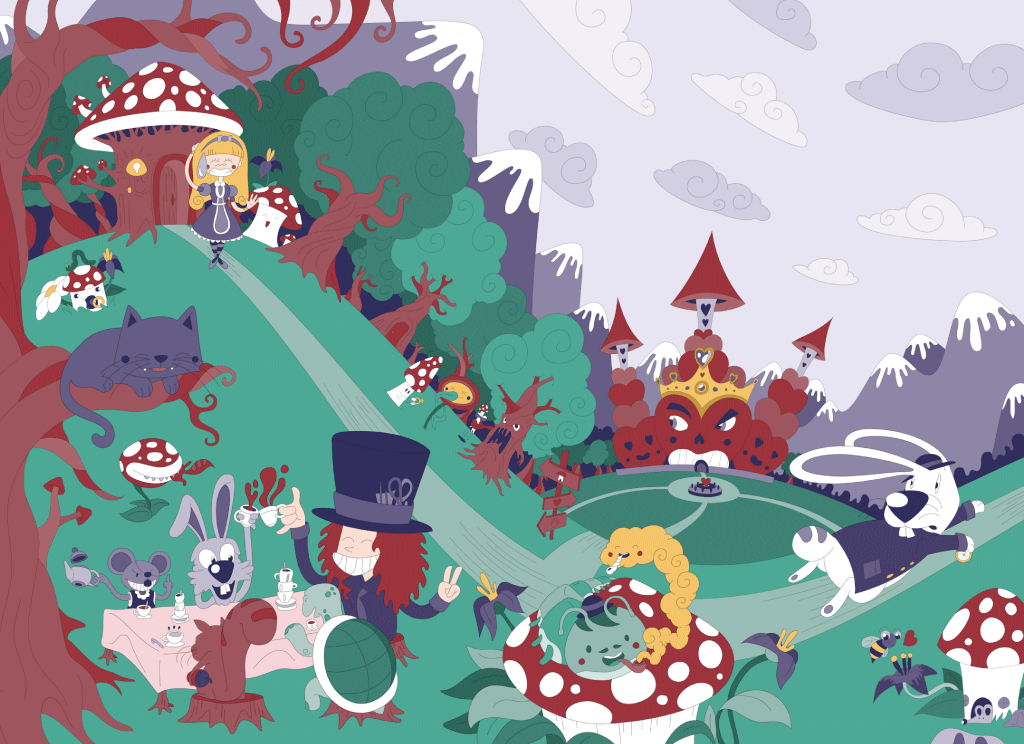From Wonder Tales, Illustrated by David Figueriras