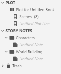 Dabble Plot and Story Notes