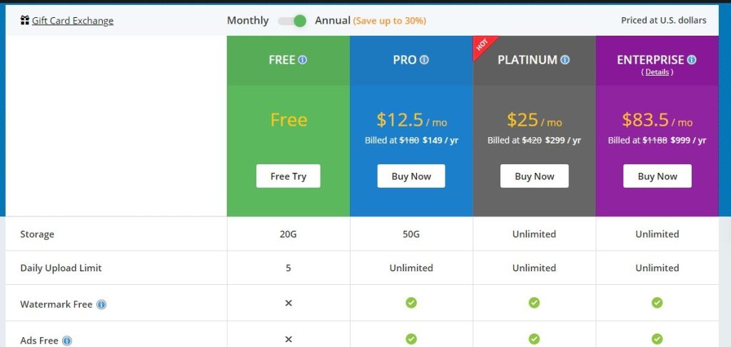 FlipHTML5 Pricing