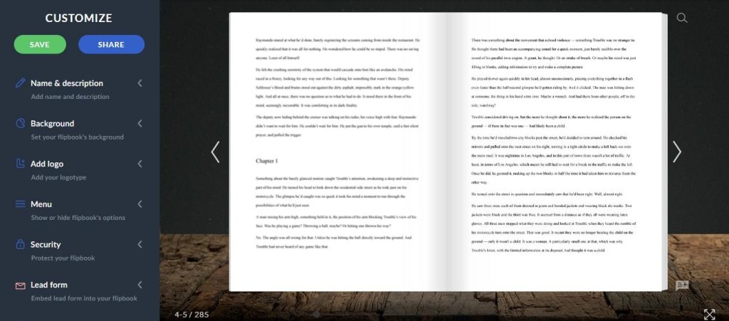 Publuu Flipbook Example