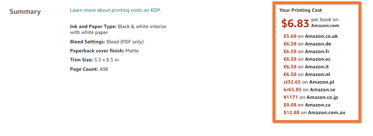 How to Reduce Print Costs on Amazon: A Complete Guide | Kindlepreneur
