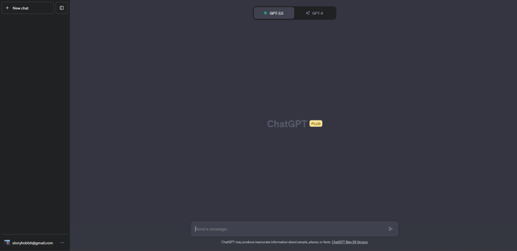 ChatGPT Plus Dashboard