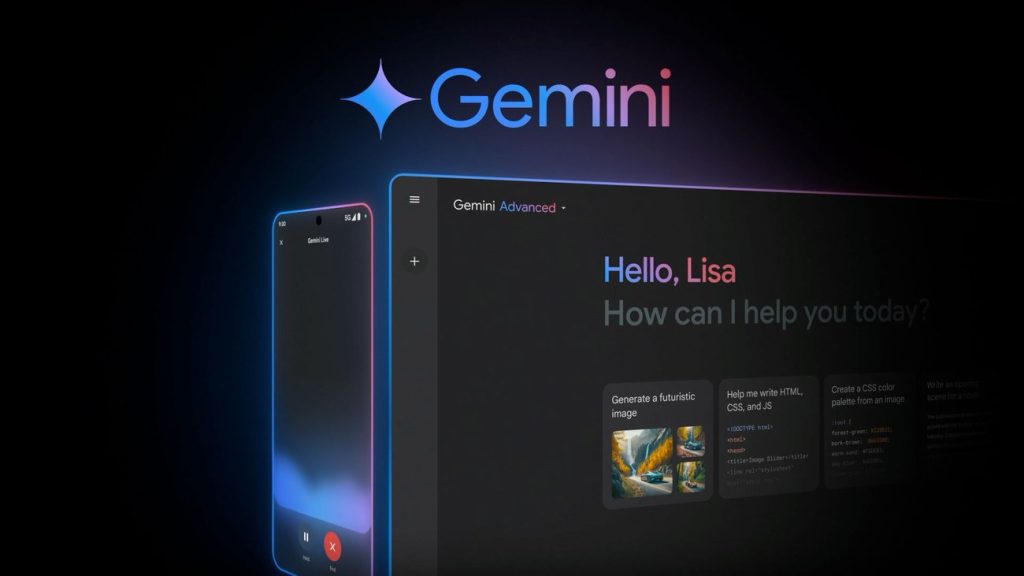 Gemini Advanced promotional artwork