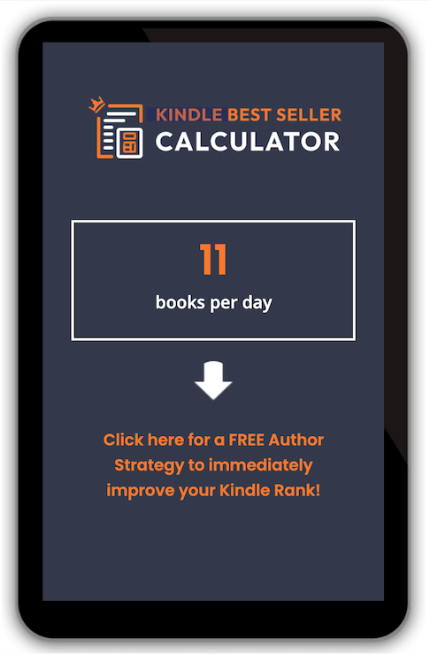 You'll now get the results to the Amazon BooK Sales Calculator.