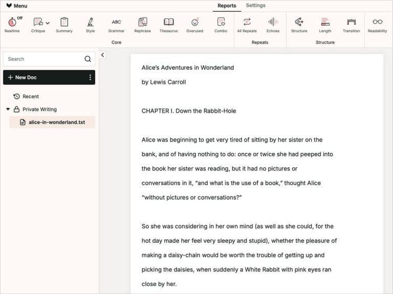 ProWritingAid's Manuscript Analysis: What It Is (& How It Works ...