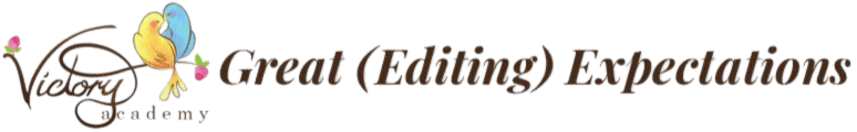 Great (Editing) Expectations Great (Editing) Expectations