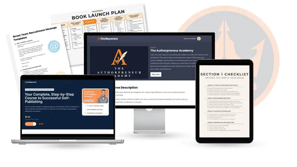 Authorpreneur Academy course overview
